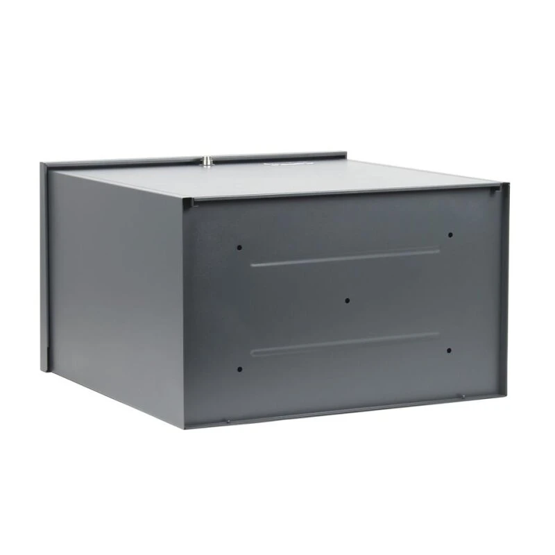 Paketbox Anthrazit Grau RAL 7016 Wandbriefkasten Paketannahme Paketkasten 9 Paketbox Anthrazit Grau RAL 7016 Wandbriefkasten Paketannahme Paketkasten – Bild 7