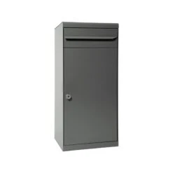 Paketbriefkasten MEFA CEDAR 881 Basaltgrau Semi-Matt RAL 7012