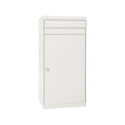 Paketbriefkasten MEFA CEDAR 881 Reinweiß Semi Matt RAL 9010