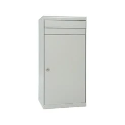 Paketbriefkasten MEFA CEDAR 881 Weißaluminium RAL 9006