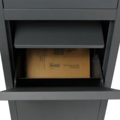 Paketkasten Paketbox Briefbox Standbriefkasten RAL 7016 Anthrazit Grau -Hochwertiger Türklingelladen paketkasten paketbox briefbox standbriefkasten ral 7016 anthrazit grau6