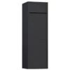 Paketkasten Postbox Paketbox Schwarz RAL 9005 -Hochwertiger Türklingelladen paketkasten postbox paketbox schwarz ral 9005