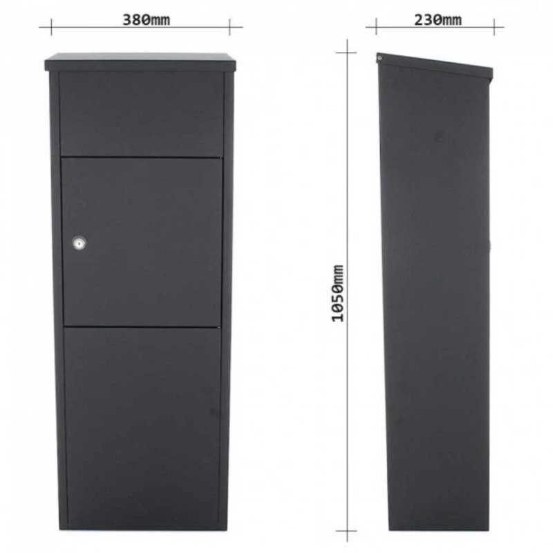 Rottner Stand Paketbriefkasten Parcel Keeper 1000 5 Rottner Stand Paketbriefkasten Parcel Keeper 1000 – Bild 3