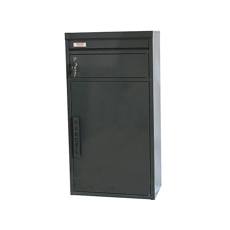 Safepost 65 TIAMAT Paketkasten Anthrazit Grau Inklusive 2 Schlüssel 3 Safepost 65 TIAMAT Paketkasten Anthrazit Grau Inklusive 2 Schlüssel