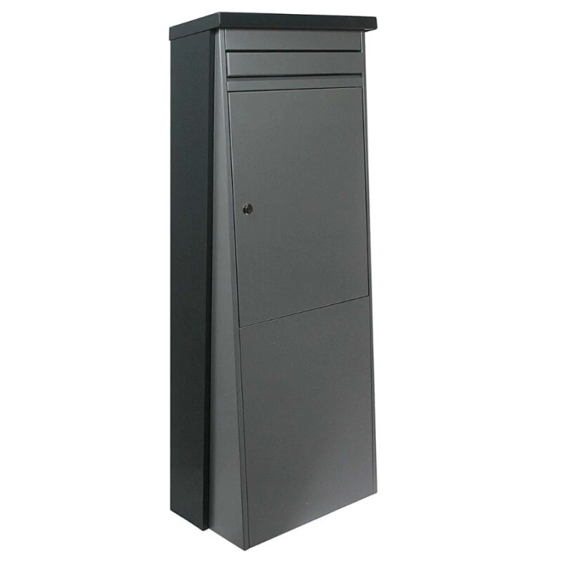 SafePost Eurotrend No.1 Großer Standbriefkasten Anthrazit & Silbergrau 901155 3 SafePost Eurotrend No.1 Großer Standbriefkasten Anthrazit & Silbergrau 901155