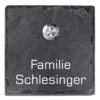 Schiefer Türklingel Klingelschild 130x130mm Alfred 2 Schiefer Türklingel Klingelschild 130x130mm Alfred -Hochwertiger Türklingelladen schiefer tuerklingel klingelschild 130x130mm alfred