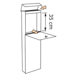 Standbriefkasten Briefkasten Grau Metallic RAL 9007 Mit Edelstahl Lasercut Namensblende -Hochwertiger Türklingelladen standbriefkasten briefkasten grau metallic ral 9007 mit edelstahl lasercut namensblende3