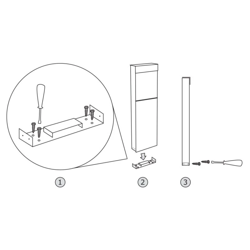 Standbriefkasten Briefkasten Rot RAL 3004 Inkl. Edelstahl Lasercut Namensblende 7 Standbriefkasten Briefkasten Rot RAL 3004 Inkl. Edelstahl Lasercut Namensblende – Bild 5