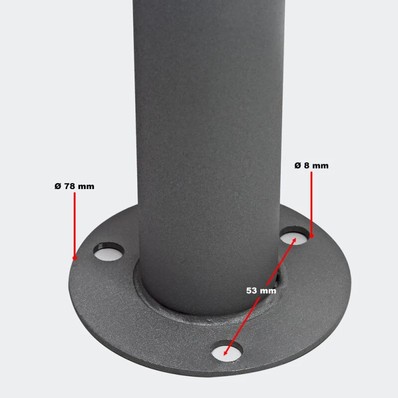 Standbriefkasten Mit FUNKKLINGEL ANTHRAZIT Clemens 7 Standbriefkasten Mit FUNKKLINGEL ANTHRAZIT Clemens – Bild 5