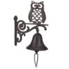 Türglocke Gusseisen Eule -Hochwertiger Türklingelladen tuerglocke gusseisen eule