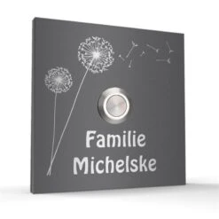 Türklingel Edelstahl 120x120mm Design Klingelplatte Klingelschild -Hochwertiger Türklingelladen tuerklingel edelstahl 120x120mm design klingelplatte klingelschild4