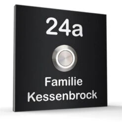 Türklingel Edelstahl 70x70mm Klingelplatte Klingelschild 8 Türklingel Edelstahl 70x70mm Klingelplatte Klingelschild -Hochwertiger Türklingelladen tuerklingel edelstahl 70x70mm klingelplatte klingelschild3