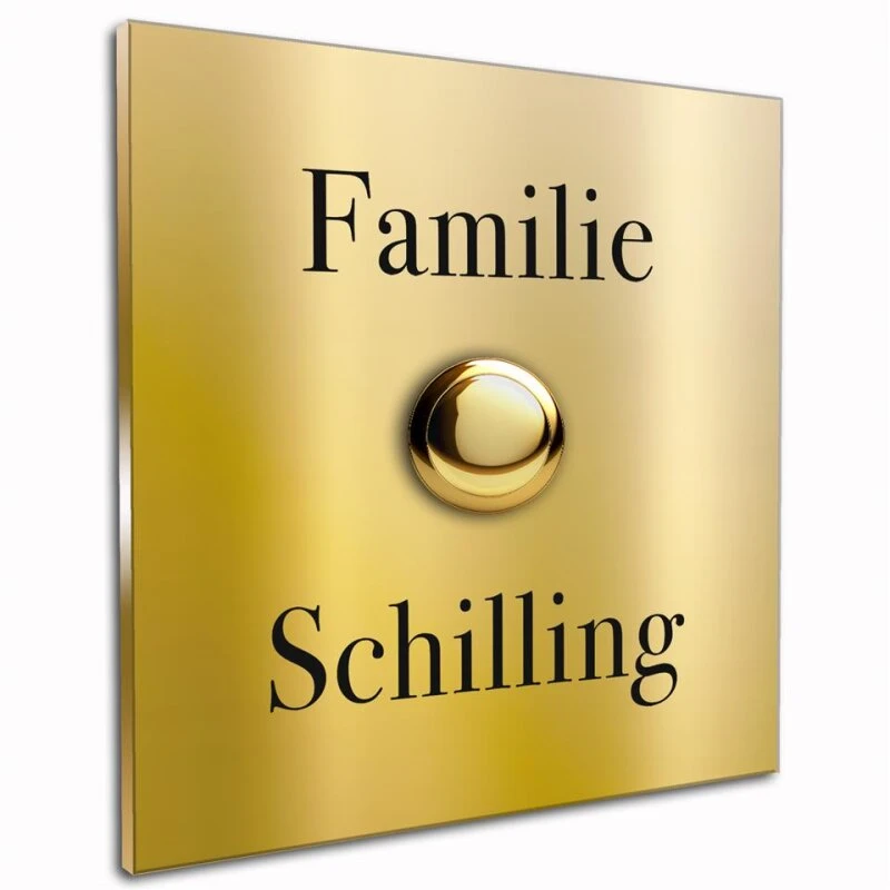 Türklingel Messing 100x100mm 4mm Stärke Der Klingelplatte 3 Türklingel Messing 100x100mm 4mm Stärke Der Klingelplatte