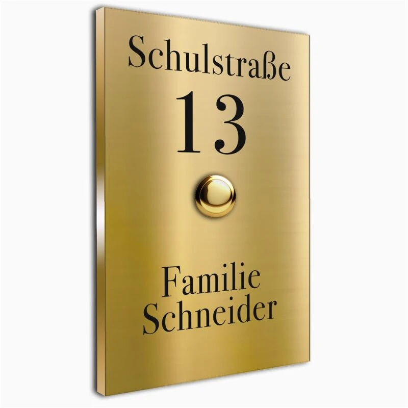 Türklingel Messing 110x160mm 4mm Stärke Der Klingelplatte 3 Türklingel Messing 110x160mm 4mm Stärke Der Klingelplatte