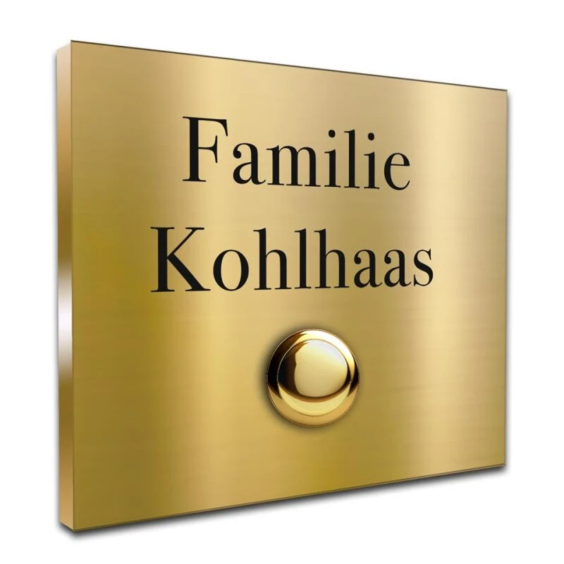 Türklingel Messing 110x90mm 4mm Stärke Der Klingelplatte Typ1 3 Türklingel Messing 110x90mm 4mm Stärke Der Klingelplatte Typ1