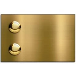 Türklingel Messing 140x90mm 4mm Stärke Ohne Beschriftung 5 Türklingel Messing 140x90mm 4mm Stärke Ohne Beschriftung -Hochwertiger Türklingelladen tuerklingel messing 140x90mm 4mm staerke ohne beschriftung2