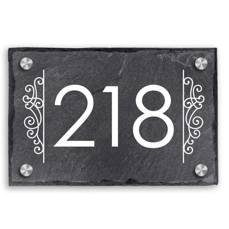 Türschild Aus Natur Schiefer 300x200 Mm Inkl. Beschriftung Ranke 1 3 Türschild Aus Natur Schiefer 300x200 Mm Inkl. Beschriftung Ranke 1