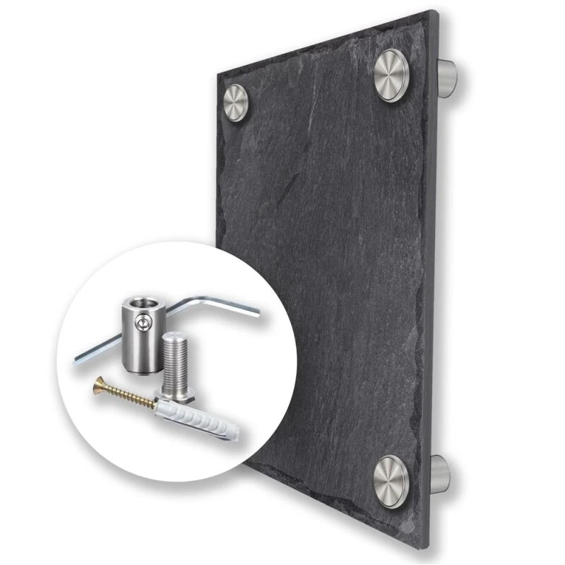 Türschild Aus Natur Schiefer 300x200 Mm Inkl. Beschriftung Topsi 5 Türschild Aus Natur Schiefer 300x200 Mm Inkl. Beschriftung Topsi – Bild 3