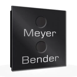 Ultraflache Aufputz 2 Familien Funkklingel Edelstahl 120x120mm Hilda 10 Ultraflache Aufputz 2 Familien Funkklingel Edelstahl 120x120mm Hilda -Hochwertiger Türklingelladen ultraflache aufputz 2 familien funkklingel edelstahl 120x120mm hilda3