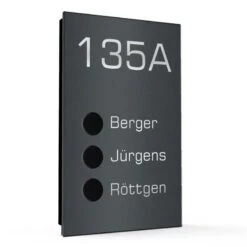Ultraflache Aufputz 3 Familien Funkklingel Edelstahl 120x200mm Paula 9 Ultraflache Aufputz 3 Familien Funkklingel Edelstahl 120x200mm Paula -Hochwertiger Türklingelladen ultraflache aufputz 3 familien funkklingel edelstahl 120x200mm paula2