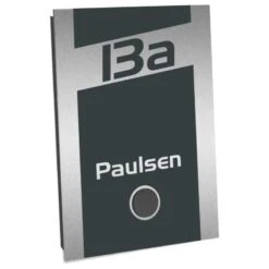 Ultraflache Aufputz Funkklingel Anthrazit RAL 7016 110x160mm RW 400m 52 Melodien Pauli