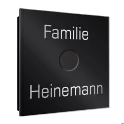 Ultraflache Aufputz Funkklingel Edelstahl 100x100mm RW 400m 52 Melodien Beate -Hochwertiger Türklingelladen ultraflache aufputz funkklingel edelstahl 100x100mm rw 400m 52 melodien beate3