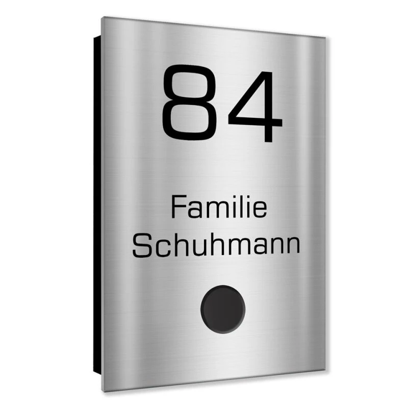 Ultraflache Aufputz Funkklingel Edelstahl 110x160mm RW 400m 52 Melodien Anke 3 Ultraflache Aufputz Funkklingel Edelstahl 110x160mm RW 400m 52 Melodien Anke