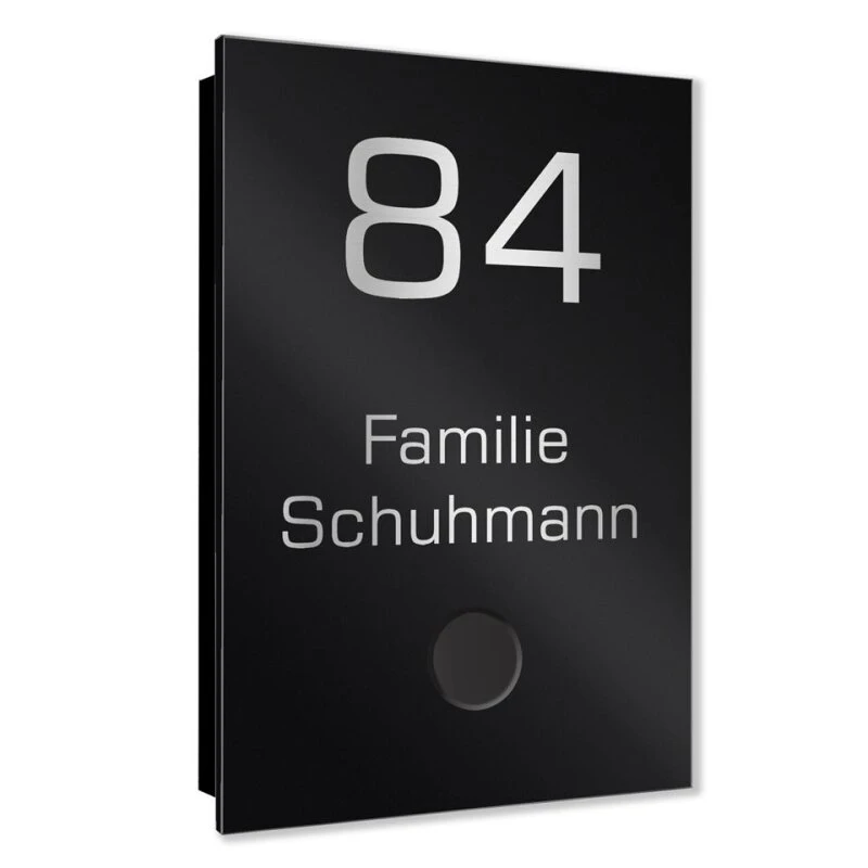 Ultraflache Aufputz Funkklingel Edelstahl 110x160mm RW 400m 52 Melodien Anke 5 Ultraflache Aufputz Funkklingel Edelstahl 110x160mm RW 400m 52 Melodien Anke – Bild 3