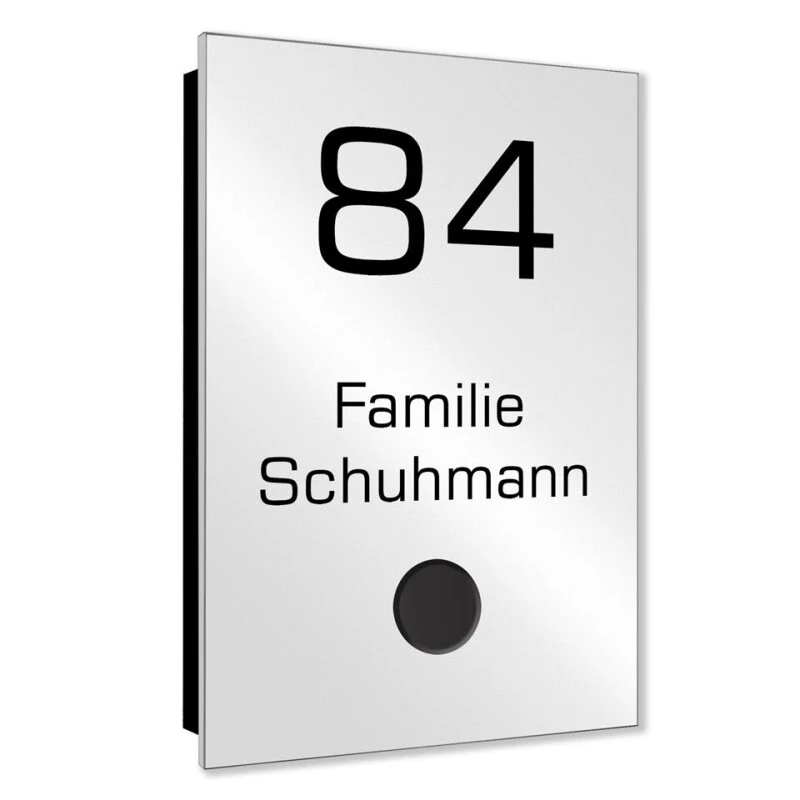 Ultraflache Aufputz Funkklingel Edelstahl 110x160mm RW 400m 52 Melodien Anke 6 Ultraflache Aufputz Funkklingel Edelstahl 110x160mm RW 400m 52 Melodien Anke – Bild 4