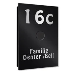 Ultraflache Aufputz Funkklingel Edelstahl 110x160mm RW 400m 52 Melodien Luci -Hochwertiger Türklingelladen ultraflache aufputz funkklingel edelstahl 110x160mm rw 400m 52 melodien luci3