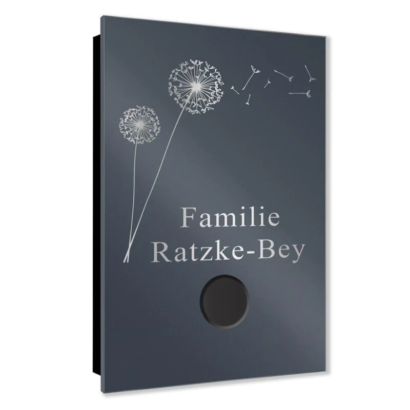 Ultraflache Aufputz Funkklingel Edelstahl 110x160mm RW 400m 52 Melodien Pusteblume 4 Ultraflache Aufputz Funkklingel Edelstahl 110x160mm RW 400m 52 Melodien Pusteblume – Bild 2