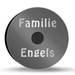 Ultraflache Aufputz Funkklingel Edelstahl 90mm Ø RW 400m 52 Melodien Lina -Hochwertiger Türklingelladen ultraflache aufputz funkklingel edelstahl 90mm o rw 400m 52 melodien lina4