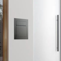 Unterputz Einbaubriefkasten Anthrazit Grau RAL 7016 10 Unterputz Einbaubriefkasten Anthrazit Grau RAL 7016 -Hochwertiger Türklingelladen unterputz einbaubriefkasten anthrazit grau ral 70163