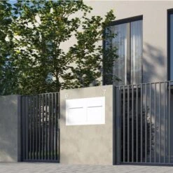 Unterputz Einbaubriefkasten Aus Edelstahl 2 Parteien -Hochwertiger Türklingelladen unterputz einbaubriefkasten aus edelstahl 2 parteien3