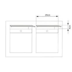 Unterputz Einbaubriefkasten RAL 7016 Anthrazit Grau 2 Parteien 10 Unterputz Einbaubriefkasten RAL 7016 Anthrazit Grau 2 Parteien -Hochwertiger Türklingelladen unterputz einbaubriefkasten ral 7016 anthrazit grau 2 parteien4