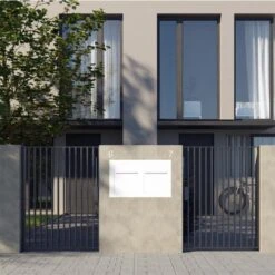 Unterputz Einbaubriefkasten RAL 9016 Verkehrsweiß 2 Parteien -Hochwertiger Türklingelladen unterputz einbaubriefkasten ral 9016 verkehrsweiss 2 parteien3