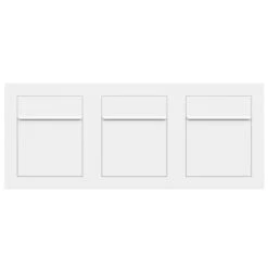 Unterputz Einbaubriefkasten RAL 9016 Verkehrsweiß 3 Parteien 8 Unterputz Einbaubriefkasten RAL 9016 Verkehrsweiß 3 Parteien -Hochwertiger Türklingelladen unterputz einbaubriefkasten ral 9016 verkehrsweiss 3 parteien2