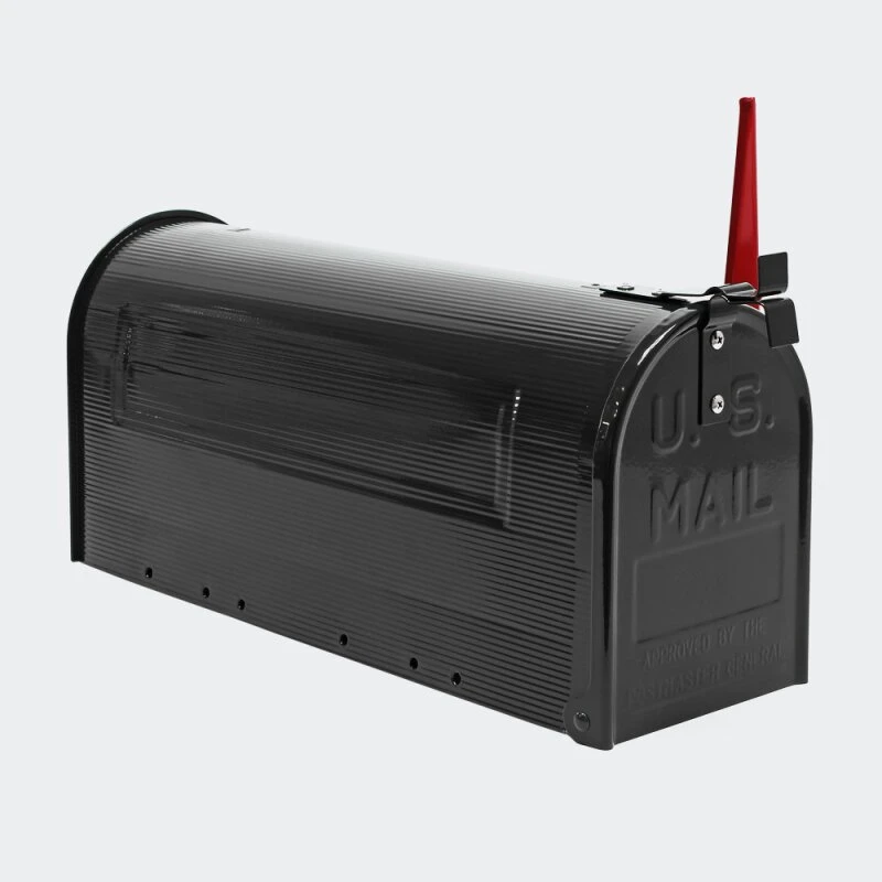 US Mailbox Amerikanischer Briefkasten Postkasten BOX Wandbriefkasten Kult SCHWARZ 4 US Mailbox Amerikanischer Briefkasten Postkasten BOX Wandbriefkasten Kult SCHWARZ – Bild 2