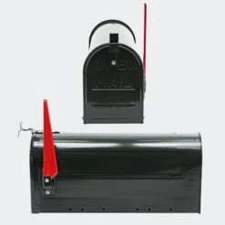 US Mailbox Briefkasten Amerikanisches Design Schwarz Mit Wandhalterung 15 US Mailbox Briefkasten Amerikanisches Design Schwarz Mit Wandhalterung -Hochwertiger Türklingelladen us mailbox briefkasten amerikanisches design schwarz mit wandhalterung4