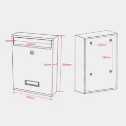 Wandbriefkästen Beliebig Erweiterbar Bis 30 Kästen -Hochwertiger Türklingelladen wandbriefkaesten beliebig erweiterbar bis 30 kaesten6