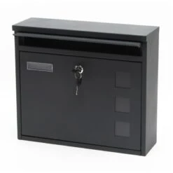 Wandbriefkästen Mit Sichtfenster Beliebig Erweiterbar Bis 50 Kästen In RAL 7016 Feinstruktur Mit Edelstahlblende -Hochwertiger Türklingelladen wandbriefkaesten mit sichtfenster beliebig erweiterbar bis 50 kaesten in ral 7016 feinstruktur mit edelstahlblende12