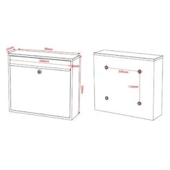 Wandbriefkästen Ohne Sichtfenster Beliebig Erweiterbar Bis 50 Kästen In RAL 7016 Feinstruktur Mit Edelstahlblende -Hochwertiger Türklingelladen wandbriefkaesten ohne sichtfenster beliebig erweiterbar bis 50 kaesten in ral 7016 feinstruktur mit edelstahlblende11