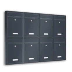 Wandbriefkästen Ohne Sichtfenster Beliebig Erweiterbar Bis 50 Kästen In RAL 7016 Feinstruktur 10 Wandbriefkästen Ohne Sichtfenster Beliebig Erweiterbar Bis 50 Kästen In RAL 7016 Feinstruktur -Hochwertiger Türklingelladen wandbriefkaesten ohne sichtfenster beliebig erweiterbar bis 50 kaesten in ral 7016 feinstruktur4