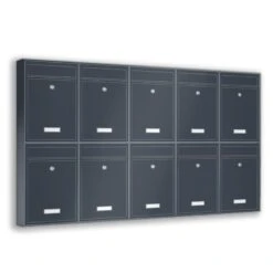 Wandbriefkästen Ohne Sichtfenster Beliebig Erweiterbar Bis 50 Kästen In RAL 7016 Feinstruktur 11 Wandbriefkästen Ohne Sichtfenster Beliebig Erweiterbar Bis 50 Kästen In RAL 7016 Feinstruktur -Hochwertiger Türklingelladen wandbriefkaesten ohne sichtfenster beliebig erweiterbar bis 50 kaesten in ral 7016 feinstruktur5