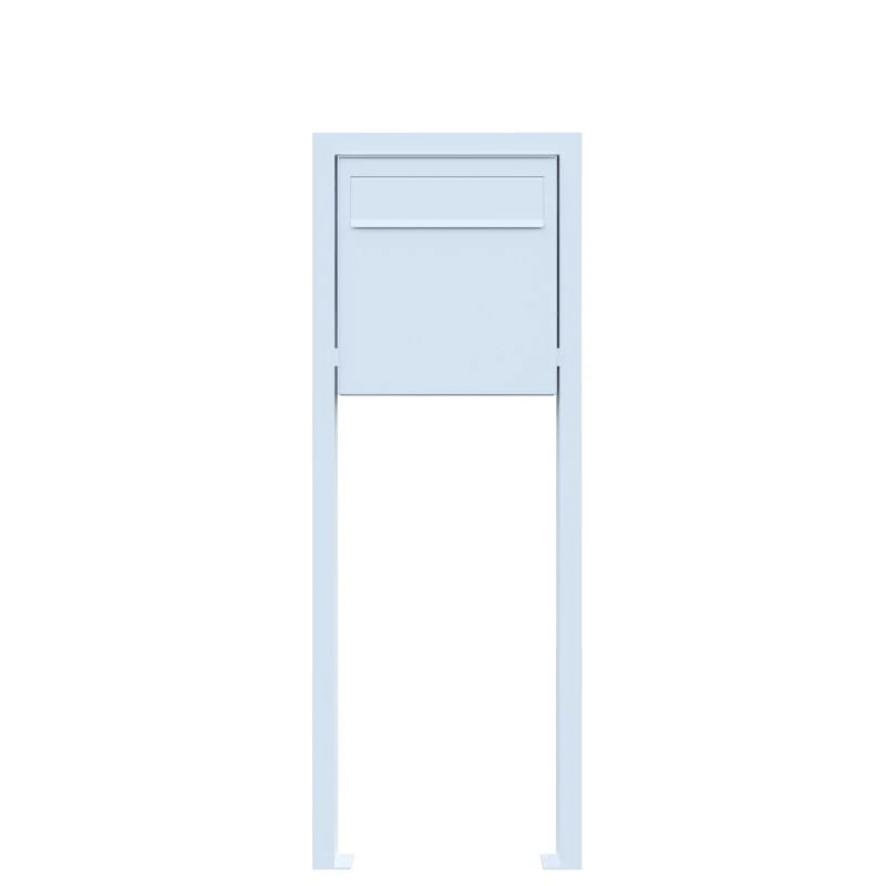 Zaunbriefkasten Standbriefkasten Weiß RAL 9016 5 Zaunbriefkasten Standbriefkasten Weiß RAL 9016 – Bild 3