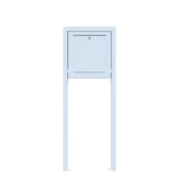 Zaunbriefkasten Standbriefkasten Weiß RAL 9016 12 Zaunbriefkasten Standbriefkasten Weiß RAL 9016 -Hochwertiger Türklingelladen zaunbriefkasten standbriefkasten weiss ral 90165