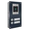 Zweifamilien Türklingel 145x260mm Mit FINGERPRINT Beschriftungsfeld -Hochwertiger Türklingelladen zweifamilien tuerklingel 145x260mm mit fingerprint beschriftungsfeld