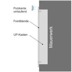 Zweifamilien Türklingel 145x260mm Mit FINGERPRINT Beschriftungsfeld -Hochwertiger Türklingelladen zweifamilien tuerklingel 145x260mm mit fingerprint beschriftungsfeld10