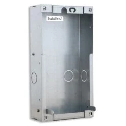 Zweifamilien Türklingel 145x260mm Mit FINGERPRINT Beschriftungsfeld -Hochwertiger Türklingelladen zweifamilien tuerklingel 145x260mm mit fingerprint beschriftungsfeld9