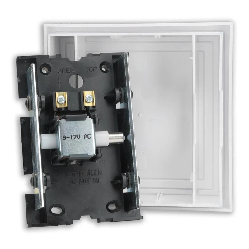 Zweiklang Gong Classic Weiß Elektromechanisch 4 Zweiklang Gong Classic Weiß Elektromechanisch – Bild 2